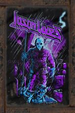 Jason Voorhees Rustic Vintage Sign Style Poster picture