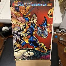 X-FORCE 50(Marvel, 1996) DOUBLE GATEFOLD FOIL-ENHANCED WRAPAROUND ANNIVERSARY NM picture
