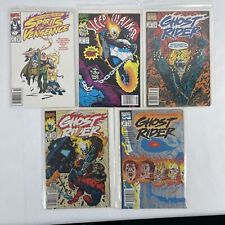 Lot of 5 Ghost Rider Marvel Comic Books, Must See Condition. Estate Sale JJ picture