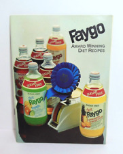 Faygo Award Winning Diet Recipes Cookbook let Soda Pop picture