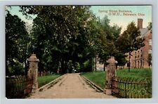 Delaware OH-Ohio, Spring Entrance, Ohio Wesleyan University Vintage Postcard picture