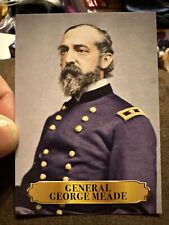 2019 Historic Autographs Civil War Divided BONUS CARD George Meade /5 #55 SSP picture