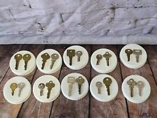 Vintage Assorted Cut Key Lot (80) Keys picture