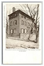 Salem, MA Massachusetts, Hawthorne House Scarlet Letter Undivided Back Postcard  picture