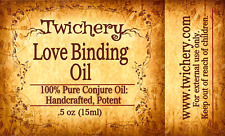 LOVE BINDING OIL, Bind a person's love to you FOREVER, Hoodoo FROM TWICHERY picture