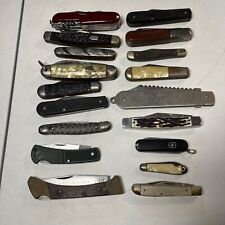 Vintage Pocket Knife Lot Of 18 Knives picture