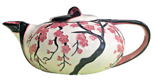 Benaya Cherry Blossom Teapot Unused A+ Cond. 2009 Signed Hand Painted picture