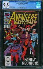 AVENGERS WEST COAST (1990) #57 CGC 9.8 WHITE PAGES picture