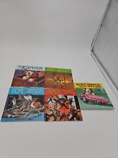 Gremlins The Gift Of The Mogwai Vinyl Record and Story Book Lot Of 5 Story 1-5  picture