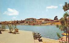 Vintage Postcard Backyard Dock View Leisure Living Alameda California picture