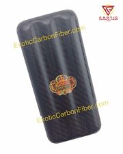 Maximus REAL Carbon Fiber 3 Finger Cigar Case 60 Ring Gauge Size picture