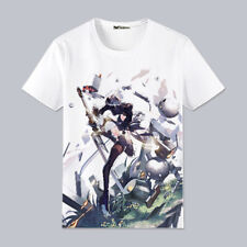 New Daily Round Collar T-shirt Cosplay NieR:Automata 2B Short Sleeve Gift #12 picture