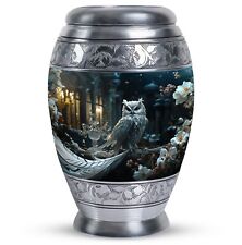 Litter Owl Sitting Engraved Cremation 10
