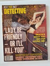 BEST TRUE FACT DETECTIVE 1981 MARCH No 2 Death Kill Torture True Crime PULP  picture