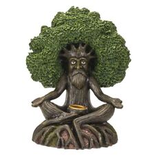 PT Pacific Trading Tree Man Meditating Backflow Cone Incense Burner picture