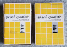 1962 Vintage Bell System Speech Synthesis Science Experiment No. 3 