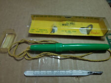 Vintage 1950s Taylor Twirl Nurses Medical Thermometer In Case -with Instructions picture