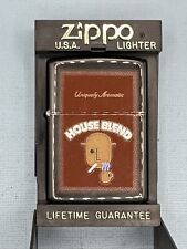 Vintage 1997 RJ Reynolds House Blend Uniquely Aromatic Zippo Lighter Rare NEW picture