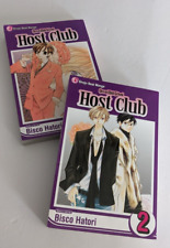 Ouran High School Host Club- vol 1 & 2 - manga-teen reading picture