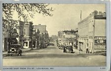 Looking East From 7th Street, Louisiana, Mo. Missouri Postcard #G-480 picture