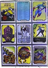 THE BEST OF JOHN BYRNE MARVEL CARD SET Comic Images 1989 Complete Set picture