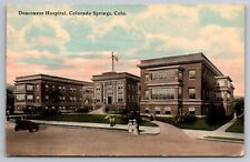 1911 Deaconess Hospital. Colorado Springs, Colorado Vintage Postcard picture