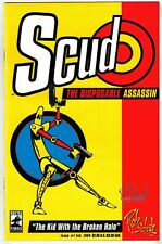 SCUD THE DISPOSABLE ASSASSIN #1 (1994)-SIGNED ROB SCHRAB- NO COA- FIREMAN VF+/NM picture