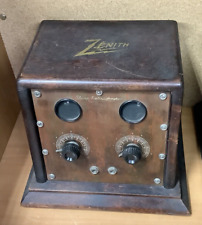 VINTAGE 1923-24 ZENITH MODEL 2-M AMP ~ OWN HISTORY ~  picture