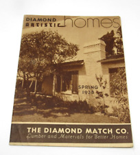 Chico California Diamond Match Lumber Company 1938 Artistic Home Brochure Plans picture
