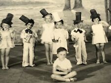 D1) RPPC Photo Postcard Kids School Play 1910-20's picture