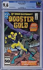 Booster Gold #1 CGC 9.6 D.C. 1986 1st App of Booster Gold, Skeets, Blackguard picture