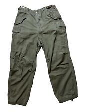 Vintage M-1951 Military Trousers Field Pants Cargo Size Regular Medium 36x29 picture