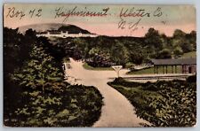 New York NY - Grand Hotel High Mount at Catskill Mountain - Vintage Postcards picture