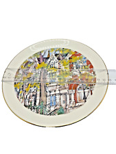Franklin McMahon Plate Chicago’s Neighborhoods Collector Dish 1980 Made in USA picture