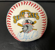 ERIE SEAWOLVES 1997 AUTOGRAPHED BASEBALL 5 Player Autographs Pirates Cook C Wolf picture