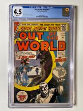 OUT OF THIS WORLD #14 CGC 4.5 WHITE PAGES 2ND HIGHEST GRADED LOW POP BAKER ART picture