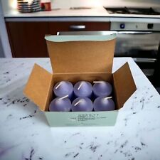 PartyLite French Lilac Purple Votives Box of 6 Brand New V06671 picture