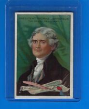 1911 Thomas Jefferson  Men of History T68 Royal Bengals card Excellent plus cond picture