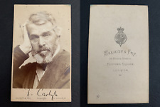 Elliott, London, Thomas Carlyle Vintage CDV Albumen Print.Thomas Carlyle, born  picture