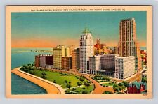 Chicago IL-Illinois, Drake Hotel, Advertisement, Antique, Vintage Postcard picture