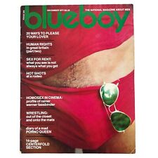 Vintage 1977 Blue Boy Gay Interest Magazine Playgirl Like December picture