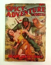 Spicy Adventure Stories Pulp Apr 1942 Vol. 15 #4 GD picture