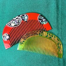 [Vintage]Hair Comb kushi Kanzashi Japanese Kimono accessories RADEN Ornament picture