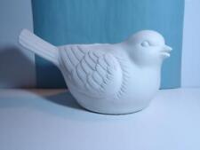 STUNNING WHITE PORCELAIN DOVE BIRD LAMP BATTERY POWERED picture