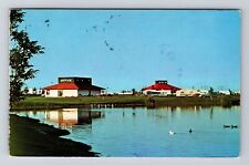 Des Moines IA-Iowa, Adventureland Campground, c1981 Vintage Souvenir Postcard picture