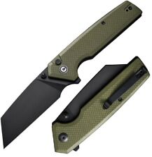Civivi Amirite Folding Knife 3.5 Nitro-V Steel Blade Coarse OD Green G10 Handle picture