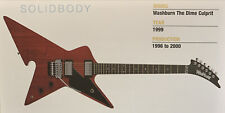 1999 Washburn The Dime Culprit Solid Body Guitar Fridge Magnet 5.25