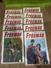Crying Freeman Part Three 1-10 Viz Comic 1989) run set Nm Avg Comic picture