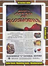 Metal Sign - 1945 Oldsmobile Postwar Plans- 10x14 inches picture