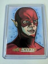 2021  Cryptozoic CZX Crisis Infinite Earths 1/1 Flash Sketch by Mike Mastermaker picture